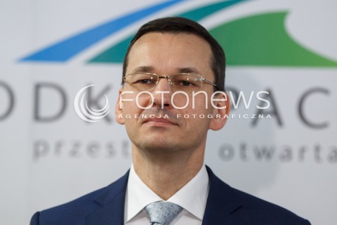  06.04.2016 RZESZOW<br />WIZYTA WICEPREMIERA I MINISTRA ROZWOJU MATEUSZA MORAWIECKIEGO NA PODKARPACIU <br />N/Z MATEUSZ MORAWIECKI<br /> 
