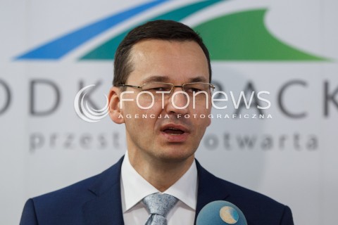  06.04.2016 RZESZOW<br />WIZYTA WICEPREMIERA I MINISTRA ROZWOJU MATEUSZA MORAWIECKIEGO NA PODKARPACIU <br />N/Z MATEUSZ MORAWIECKI<br /> 