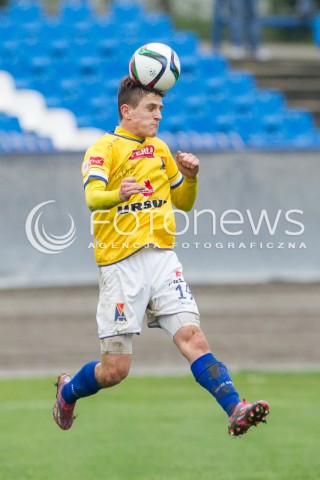  09.04.2016 RZESZOW <br />PILKA NOZNA III LIGA LUBELSKO - PODKARPACKA SEZON 2015/2016 <br />MECZ STAL RZESZOW - MOTOR LUBLIN <br />N/Z MARCIN MICHOTA SYLWETKA <br /> 