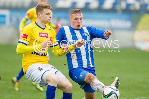  09.04.2016 RZESZOW <br />PILKA NOZNA III LIGA LUBELSKO - PODKARPACKA SEZON 2015/2016 <br />MECZ STAL RZESZOW - MOTOR LUBLIN <br />N/Z SEBASTIAN BROCKI ALEKSANDER KOMOR <br /> 