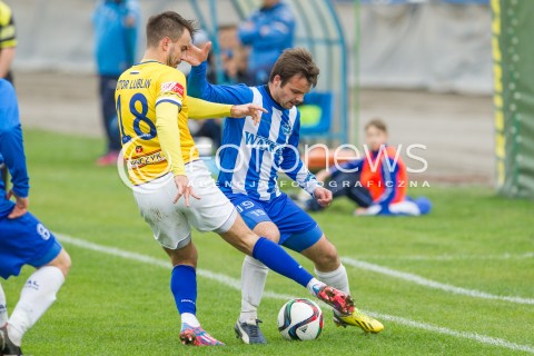  09.04.2016 RZESZOW <br />PILKA NOZNA III LIGA LUBELSKO - PODKARPACKA SEZON 2015/2016 <br />MECZ STAL RZESZOW - MOTOR LUBLIN <br />N/Z MACIEJ MASLANY KAMIL STACHYRA <br /> 
