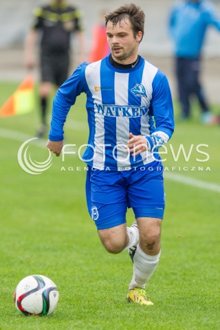  09.04.2016 RZESZOW <br />PILKA NOZNA III LIGA LUBELSKO - PODKARPACKA SEZON 2015/2016 <br />MECZ STAL RZESZOW - MOTOR LUBLIN <br />N/Z MARCIN MICHOTA SYLWETKA <br /> 