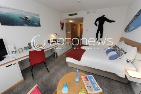  12.04.2016 WARSZAWA <br />PRESS BRIEFING MARKI NOVOTEL<br />N/Z POKOJ HOTELOWY<br /> 