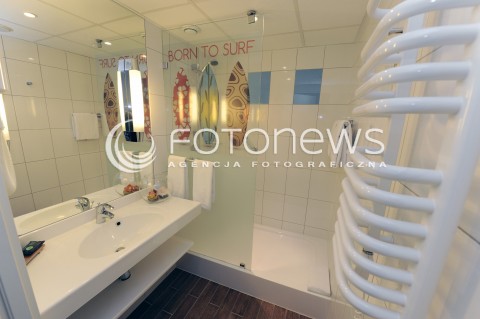  12.04.2016 WARSZAWA <br />PRESS BRIEFING MARKI NOVOTEL<br />N/Z POKOJ HOTELOWY<br /> 