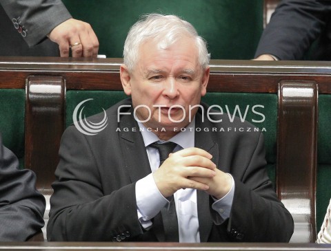  13.04.2016 WARSZAWA SEJM<br />POSIEDZENIE SEJMU RP<br />N/Z JAROSLAW KACZYNSKI<br /> 