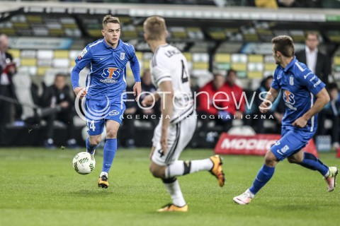  15.04.2016 WARSZAWA PILKA NOZNA <br />FOOTBALL EKSTRAKLASA STADION LEGII<br />MECZ LEGIA WARSZAWA - LECH POZNAN<br />N/Z MACIEJ GAJOS<br /> 
