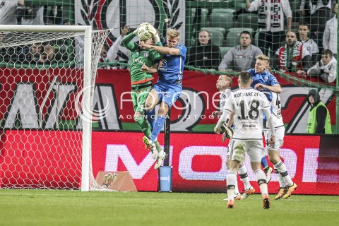  15.04.2016 WARSZAWA PILKA NOZNA <br />FOOTBALL EKSTRAKLASA STADION LEGII<br />MECZ LEGIA WARSZAWA - LECH POZNAN<br />N/Z ARKADIUSZ MALARZ<br /> 