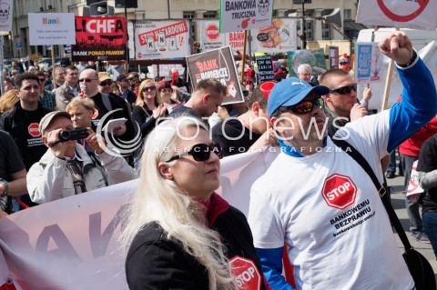  16.04.2016 WARSZAWA<br /> PROTEST STOP BANKOWEMU BEZPRAWIU<br /> N/Z UCZESTNICY<br />  