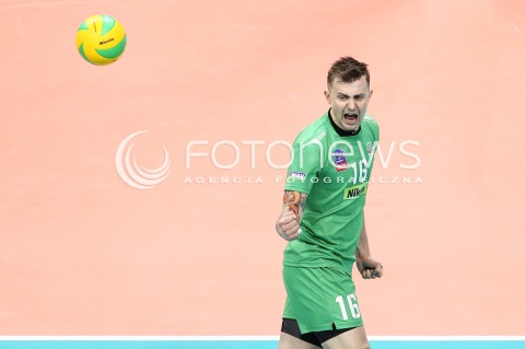  16.04.2016 KRAKOW <br />SIATKOWKA MEZCZYZN LIGA MISTRZOW FINAL FOUR 2016 CHAMPIONS LEAGUE <br />2016 CEV DenizBank Volleyball Men Champions League Final Four season 2015/2016<br />MECZ POLFINALOWY Semifinal match <br />MECZ ASSECO RESOVIA RZESZOW - ZENIT KAZAN <br />N/Z KRZYSZTOF IGNACZAK RADOSC EMOCJE SYLWETKA <br /> 