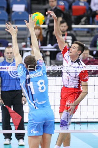  16.04.2016 KRAKOW <br />SIATKOWKA MEZCZYZN LIGA MISTRZOW FINAL FOUR 2016 CHAMPIONS LEAGUE <br />2016 CEV DenizBank Volleyball Men Champions League Final Four season 2015/2016<br />MECZ POLFINALOWY Semifinal match <br />MECZ ASSECO RESOVIA RZESZOW - ZENIT KAZAN <br />N/Z THOMAS JAESCHKE <br /> 