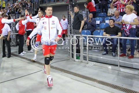  16.04.2016 KRAKOW <br />SIATKOWKA MEZCZYZN LIGA MISTRZOW FINAL FOUR 2016 CHAMPIONS LEAGUE <br />2016 CEV DenizBank Volleyball Men Champions League Final Four season 2015/2016<br />MECZ POLFINALOWY Semifinal match <br />MECZ ASSECO RESOVIA RZESZOW - ZENIT KAZAN <br />N/Z OLIEG ACHREM ( ALEH AKHREM ) <br /> 