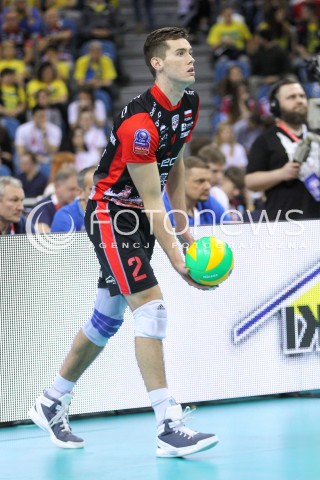  17.04.2016 KRAKOW <br />SIATKOWKA MEZCZYZN LIGA MISTRZOW FINAL FOUR 2016 CHAMPIONS LEAGUE <br />2016 CEV DenizBank Volleyball Men Champions League Final Four season 2015/2016<br />MECZ O 3. MIEJSCE Third place match <br />MECZ ASSECO RESOVIA RZESZOW - CUCINE LUBE CIVITANOVA <br />N/Z THOMAS JAESCHKE SYLWETKA <br /> 
