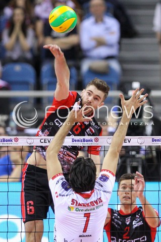  17.04.2016 KRAKOW <br />SIATKOWKA MEZCZYZN LIGA MISTRZOW FINAL FOUR 2016 CHAMPIONS LEAGUE <br />2016 CEV DenizBank Volleyball Men Champions League Final Four season 2015/2016<br />MECZ O 3. MIEJSCE Third place match <br />MECZ ASSECO RESOVIA RZESZOW - CUCINE LUBE CIVITANOVA <br />N/Z DAWID DRYJA <br /> 