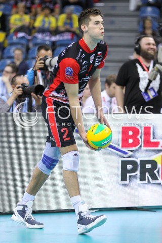  17.04.2016 KRAKOW <br />SIATKOWKA MEZCZYZN LIGA MISTRZOW FINAL FOUR 2016 CHAMPIONS LEAGUE <br />2016 CEV DenizBank Volleyball Men Champions League Final Four season 2015/2016<br />MECZ O 3. MIEJSCE Third place match <br />MECZ ASSECO RESOVIA RZESZOW - CUCINE LUBE CIVITANOVA <br />N/Z THOMAS JAESCHKE SYLWETKA <br /> 