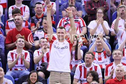  17.04.2016 KRAKOW <br />SIATKOWKA MEZCZYZN LIGA MISTRZOW FINAL FOUR 2016 CHAMPIONS LEAGUE <br />2016 CEV DenizBank Volleyball Men Champions League Final Four season 2015/2016<br />MECZ O 3. MIEJSCE Third place match <br />MECZ ASSECO RESOVIA RZESZOW - CUCINE LUBE CIVITANOVA <br />N/Z PAUL LOTMAN - BYLY GRACZ ASSECO RESOVII PRZYWITANY NA TRYBUNACH<br /> 