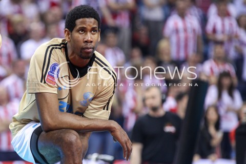  17.04.2016 KRAKOW <br />
SIATKOWKA MEZCZYZN LIGA MISTRZOW FINAL FOUR 2016 CHAMPIONS LEAGUE <br />
2016 CEV DenizBank Volleyball Men Champions League Final Four season 2015/2016<br />
CEREMONIA DEKORACJI DEKORACJA<br />
ZENIT KAZAN MISTRZEM EUROPY<br />
N/Z WILFREDO LEON VENERO SYLWETKA <br />
 