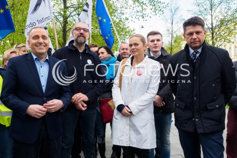 Konferencja liderów opozycji w Warszawie