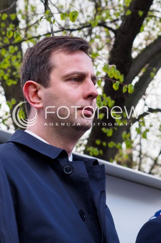  20.04.2016 WARSZAWA<br /> KONFERENCJA LIDEROW OPOZYCJI W SPRAWIE MARSZU 7 MAJA<br /> N/Z WLADYSLAW KOSINIAK KAMYSZ<br />  