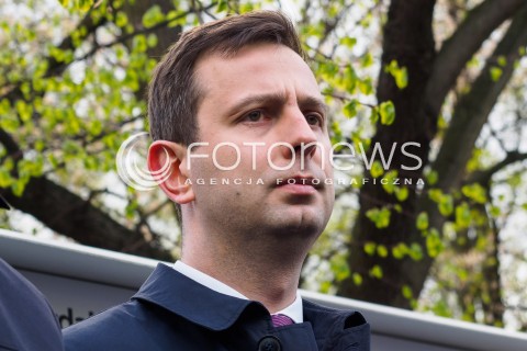  20.04.2016 WARSZAWA<br /> KONFERENCJA LIDEROW OPOZYCJI W SPRAWIE MARSZU 7 MAJA<br /> N/Z WLADYSLAW KOSINIAK KAMYSZ<br />  