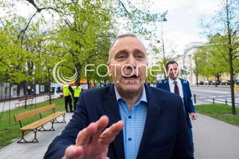  20.04.2016 WARSZAWA<br /> KONFERENCJA LIDEROW OPOZYCJI W SPRAWIE MARSZU 7 MAJA<br /> N/Z GRZEGORZ SCHETYNA<br />  