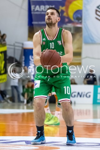  23.04.2016 RZESZOW <br />
KOSZYKOWKA 1 LIGA MEZCZYZN<br />
MECZ MAX ELEKTRO SOKOL LANCUT - LEGIA WARSZAWA <br />
N/Z MATEUSZ BIERWAGEN SYLWETKA <br />
 