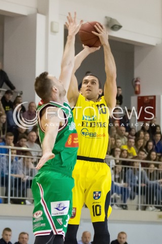  23.04.2016 RZESZOW <br />
KOSZYKOWKA 1 LIGA MEZCZYZN<br />
MECZ MAX ELEKTRO SOKOL LANCUT - LEGIA WARSZAWA <br />
N/Z JERZY KOSZUTA TOMASZ ANDRZEJEWSKI <br />
 