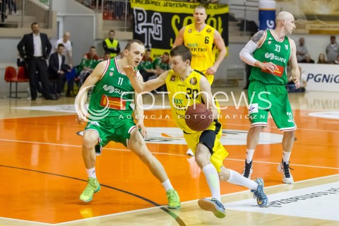  23.04.2016 RZESZOW <br />
KOSZYKOWKA 1 LIGA MEZCZYZN<br />
MECZ MAX ELEKTRO SOKOL LANCUT - LEGIA WARSZAWA <br />
N/Z KRZYSZTOF JAKOBCZYK LUKASZ WILCZEK <br />
 