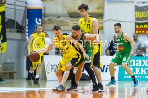  23.04.2016 RZESZOW <br />
KOSZYKOWKA 1 LIGA MEZCZYZN<br />
MECZ MAX ELEKTRO SOKOL LANCUT - LEGIA WARSZAWA <br />
N/Z KRZYSZTOF JAKOBCZYK MICHAL ALEKSANDROWICZ PRZEMYSLAW WRONA <br />
 