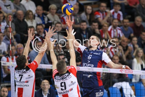  26.04.2016 RZESZOW<br />SIATKOWKA PLUSLIGA 2015/2016 MEN VOLLEYBALL POLAND POLISH PLUS LIGA LEAGUE SEASON 2015/2016 FINAL MATCH - MECZ NR 3<br />MECZ ASSECO RESOVIA RZESZOW - ZAKSA KEDZIERZYN KOZLE<br />N/Z DAWID KONARSKI <br /> 