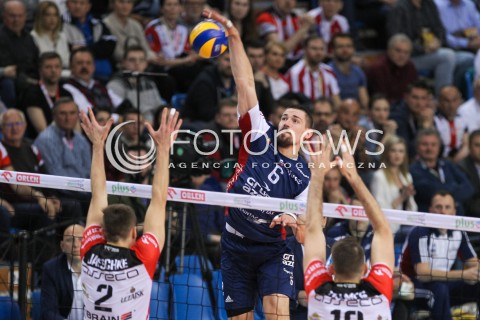  26.04.2016 RZESZOW<br />SIATKOWKA PLUSLIGA 2015/2016 MEN VOLLEYBALL POLAND POLISH PLUS LIGA LEAGUE SEASON 2015/2016 FINAL MATCH - MECZ NR 3<br />MECZ ASSECO RESOVIA RZESZOW - ZAKSA KEDZIERZYN KOZLE<br />N/Z DAWID KONARSKI <br /> 
