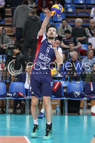  26.04.2016 RZESZOW<br />SIATKOWKA PLUSLIGA 2015/2016 MEN VOLLEYBALL POLAND POLISH PLUS LIGA LEAGUE SEASON 2015/2016 FINAL MATCH - MECZ NR 3<br />MECZ ASSECO RESOVIA RZESZOW - ZAKSA KEDZIERZYN KOZLE<br />N/Z DAWID KONARSKI SYLWETKA <br /> 