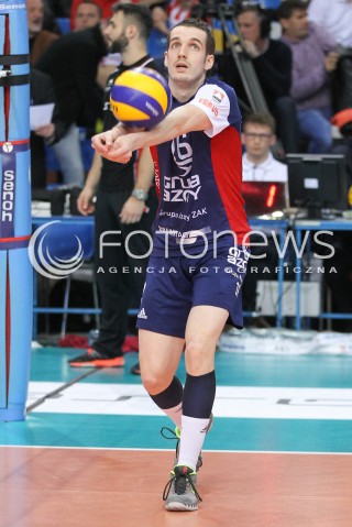  26.04.2016 RZESZOW<br />SIATKOWKA PLUSLIGA 2015/2016 MEN VOLLEYBALL POLAND POLISH PLUS LIGA LEAGUE SEASON 2015/2016 FINAL MATCH - MECZ NR 3<br />MECZ ASSECO RESOVIA RZESZOW - ZAKSA KEDZIERZYN KOZLE<br />N/Z BENJAMIN TONIUTTI SYLWETKA <br /> 