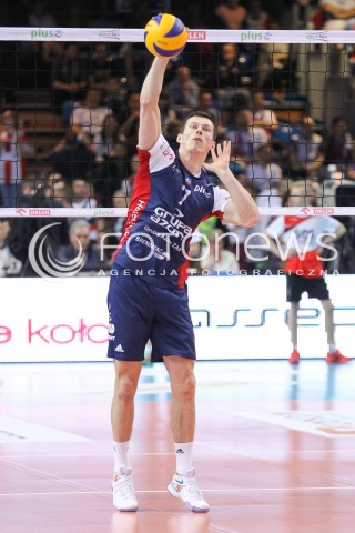  26.04.2016 RZESZOW<br />SIATKOWKA PLUSLIGA 2015/2016 MEN VOLLEYBALL POLAND POLISH PLUS LIGA LEAGUE SEASON 2015/2016 FINAL MATCH - MECZ NR 3<br />MECZ ASSECO RESOVIA RZESZOW - ZAKSA KEDZIERZYN KOZLE<br />N/Z RAFAL BUSZEK SYLWETKA <br /> 