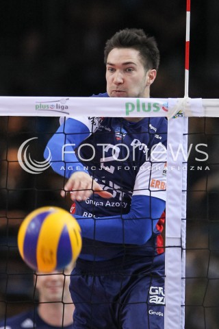  26.04.2016 RZESZOW<br />SIATKOWKA PLUSLIGA 2015/2016 MEN VOLLEYBALL POLAND POLISH PLUS LIGA LEAGUE SEASON 2015/2016 FINAL MATCH - MECZ NR 3<br />MECZ ASSECO RESOVIA RZESZOW - ZAKSA KEDZIERZYN KOZLE<br />N/Z KEVIN TILLIE SYLWETKA ATAK<br /> 