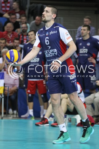  26.04.2016 RZESZOW<br />SIATKOWKA PLUSLIGA 2015/2016 MEN VOLLEYBALL POLAND POLISH PLUS LIGA LEAGUE SEASON 2015/2016 FINAL MATCH - MECZ NR 3<br />MECZ ASSECO RESOVIA RZESZOW - ZAKSA KEDZIERZYN KOZLE<br />N/Z DAWID KONARSKI SYLWETKA <br /> 