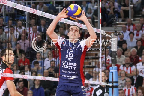  26.04.2016 RZESZOW<br />SIATKOWKA PLUSLIGA 2015/2016 MEN VOLLEYBALL POLAND POLISH PLUS LIGA LEAGUE SEASON 2015/2016 FINAL MATCH - MECZ NR 3<br />MECZ ASSECO RESOVIA RZESZOW - ZAKSA KEDZIERZYN KOZLE<br />N/Z BENJAMIN TONIUTTI SYLWETKA <br /> 