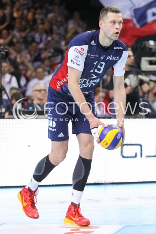  26.04.2016 RZESZOW<br />SIATKOWKA PLUSLIGA 2015/2016 MEN VOLLEYBALL POLAND POLISH PLUS LIGA LEAGUE SEASON 2015/2016 FINAL MATCH - MECZ NR 3<br />MECZ ASSECO RESOVIA RZESZOW - ZAKSA KEDZIERZYN KOZLE<br />N/Z PATRYK CZARNOWSKI SYLWETKA <br /> 