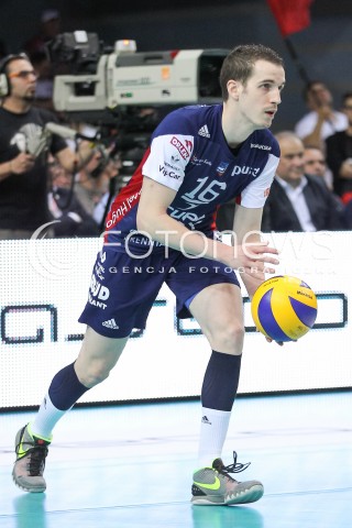  26.04.2016 RZESZOW<br />SIATKOWKA PLUSLIGA 2015/2016 MEN VOLLEYBALL POLAND POLISH PLUS LIGA LEAGUE SEASON 2015/2016 FINAL MATCH - MECZ NR 3<br />MECZ ASSECO RESOVIA RZESZOW - ZAKSA KEDZIERZYN KOZLE<br />N/Z BENJAMIN TONIUTTI SYLWETKA <br /> 