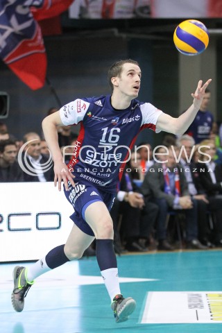  26.04.2016 RZESZOW<br />SIATKOWKA PLUSLIGA 2015/2016 MEN VOLLEYBALL POLAND POLISH PLUS LIGA LEAGUE SEASON 2015/2016 FINAL MATCH - MECZ NR 3<br />MECZ ASSECO RESOVIA RZESZOW - ZAKSA KEDZIERZYN KOZLE<br />N/Z BENJAMIN TONIUTTI SYLWETKA <br /> 