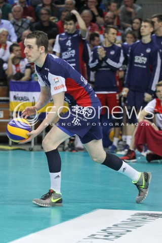  26.04.2016 RZESZOW<br />SIATKOWKA PLUSLIGA 2015/2016 MEN VOLLEYBALL POLAND POLISH PLUS LIGA LEAGUE SEASON 2015/2016 FINAL MATCH - MECZ NR 3<br />MECZ ASSECO RESOVIA RZESZOW - ZAKSA KEDZIERZYN KOZLE<br />N/Z BENJAMIN TONIUTTI SYLWETKA <br /> 
