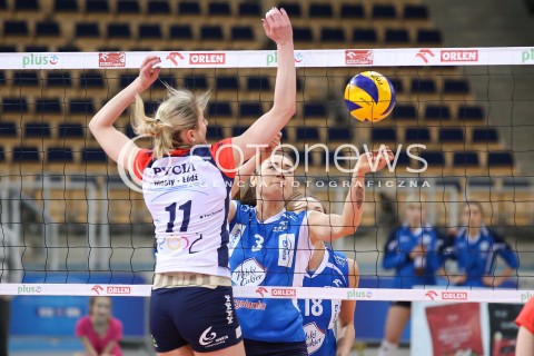  28.04.2016 LODZ SIATKOWKA ORLEN LIGA DRUGA RUNDA PLAY OFF SEZON 2015/2016 <br />
BEEF MASTER BUDOWLANI LODZ - POLSKI CUKIER MUSZYNIANKA ENEA <br />
N/Z SYLWIA PELC<br />
 