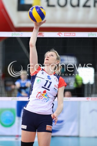  28.04.2016 LODZ SIATKOWKA ORLEN LIGA DRUGA RUNDA PLAY OFF SEZON 2015/2016 <br />
BEEF MASTER BUDOWLANI LODZ - POLSKI CUKIER MUSZYNIANKA ENEA <br />
N/Z SYLWIA PYCIA SYLWETKA<br />
 