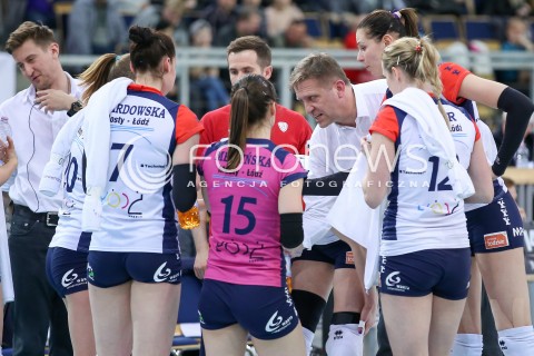  28.04.2016 LODZ SIATKOWKA ORLEN LIGA DRUGA RUNDA PLAY OFF SEZON 2015/2016 <br />
BEEF MASTER BUDOWLANI LODZ - POLSKI CUKIER MUSZYNIANKA ENEA <br />
N/Z EMOCJE TRENER JACEK PASINSKI<br />
 