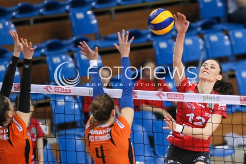  29.04.2016 RZESZOW<br />SIATKOWKA ORLEN LIGA 2015/2016 WOMEN VOLLEYBALL POLAND POLISH ORLENLIGA LEAGUE SEASON 2015/2016<br />MECZ DEVELOPRES SKYRES RZESZOW - KSZO OSTROWIEC <br />N/Z MAGDA JAGODZINSKA <br /> 