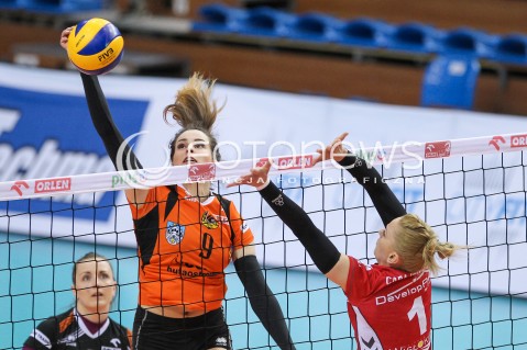  29.04.2016 RZESZOW<br />SIATKOWKA ORLEN LIGA 2015/2016 WOMEN VOLLEYBALL POLAND POLISH ORLENLIGA LEAGUE SEASON 2015/2016<br />MECZ DEVELOPRES SKYRES RZESZOW - KSZO OSTROWIEC <br />N/Z ALICJA WOJCIK <br /> 