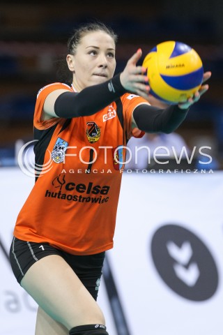  29.04.2016 RZESZOW<br />SIATKOWKA ORLEN LIGA 2015/2016 WOMEN VOLLEYBALL POLAND POLISH ORLENLIGA LEAGUE SEASON 2015/2016<br />MECZ DEVELOPRES SKYRES RZESZOW - KSZO OSTROWIEC <br />N/Z ROKSANA BRZOSKA SYLWETKA <br /> 