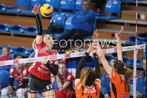  29.04.2016 RZESZOW<br />SIATKOWKA ORLEN LIGA 2015/2016 WOMEN VOLLEYBALL POLAND POLISH ORLENLIGA LEAGUE SEASON 2015/2016<br />MECZ DEVELOPRES SKYRES RZESZOW - KSZO OSTROWIEC <br />N/Z AGATA SKIBA <br /> 