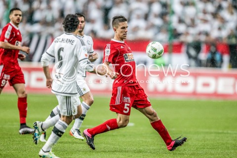  08.05.2016 WARSZAWA PILKA NOZNA <br />FOOTBALL EKSTRAKLASA STADION LEGII<br />MECZ LEGIA WARSZAWA - PIAST GLIWICE<br />N/Z MARCIN PIETROWSKI<br /> 