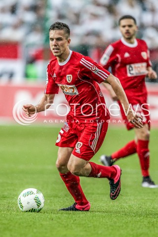  08.05.2016 WARSZAWA PILKA NOZNA <br />FOOTBALL EKSTRAKLASA STADION LEGII<br />MECZ LEGIA WARSZAWA - PIAST GLIWICE<br />N/Z MARCIN PIETROWSKI SYLWETKA<br /> 