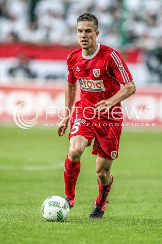  08.05.2016 WARSZAWA PILKA NOZNA <br />FOOTBALL EKSTRAKLASA STADION LEGII<br />MECZ LEGIA WARSZAWA - PIAST GLIWICE<br />N/Z MARCIN PIETROWSKI SYLWETKA<br /> 